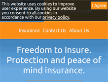 Tablet Screenshot of freedomtoinsure.co.uk